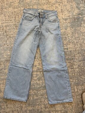 Levi's Light Blue Relaxed Straight-Leg Jeans